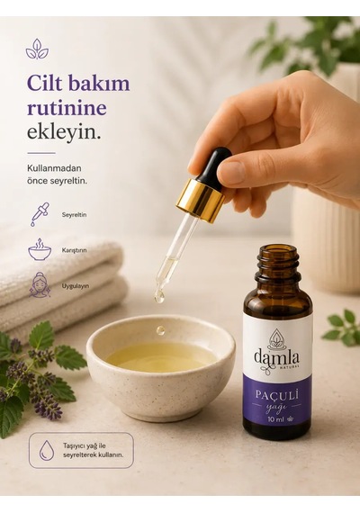 Biodamla Natural Paçuli Yağı 20 Ml