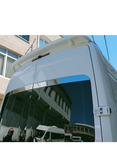 Mercedes Sprinter W907 Krom Cam Üst Çıtası 2018 Ve Üzeri P.çelik