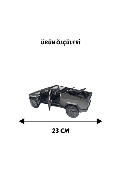 Sesli Işıklı Çek Bırak Model Açılabilir Kapılar Full Fonksiyon Metal Kasa 23 Cm Araba