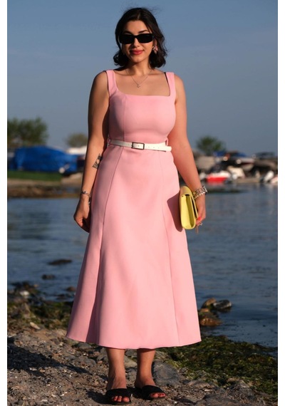 Gigi Wardrobe Pembe Sunset Elbise Pembe Pembe