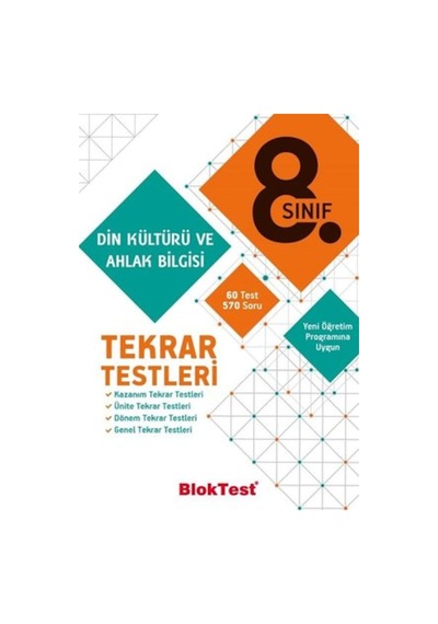 Tudem 8.Sınıf Din Kültürü Tekrar Testleri