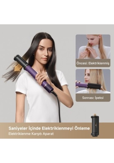 Saç Şekillendirme Seti - Tüm İhtiyaçlar İçin Uygun
