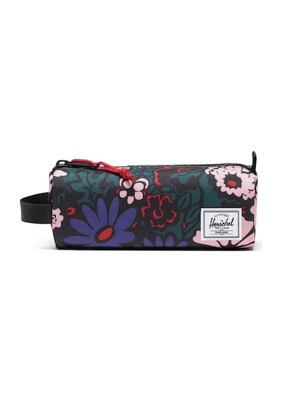 Herschel Settlement Diamond Çocuk Kalem Çantası Çiçekli Bloom Siyah
