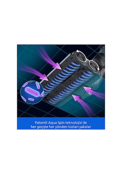 Philips Aqua Trio 9000 Seri XW9465/11 Islak & Kuru Temizlik Kablosuz Dikey Süpürge