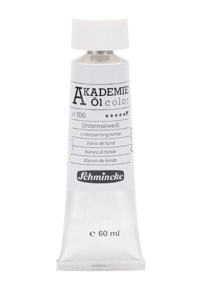 Schmincke : Akademie Yağlı Boya : 60 Ml : 106 Underpainting White