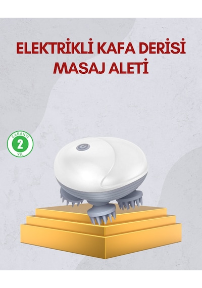 Zero Land Kablosuz Kafa Ve Vücut Masaj Aleti Csmtex - 81 Tnabilir Tasarım Çok Renkli