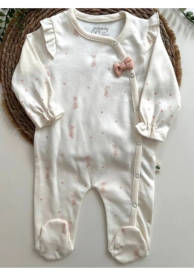 Cicim Ciccim Baby Tulum Patikli Ballerine Tale Ekru