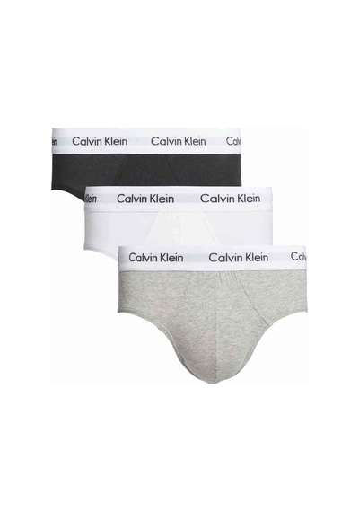 Calvin Klein Erkek Siyah - Beyaz - Gri Slip Külot-12945 998