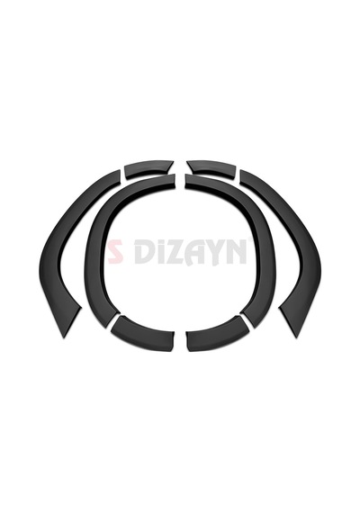 S-dizayn Dacia Duster 2 Çamurluk Kaplaması Dodik Seti 2018 Üzeri A+ Kalite