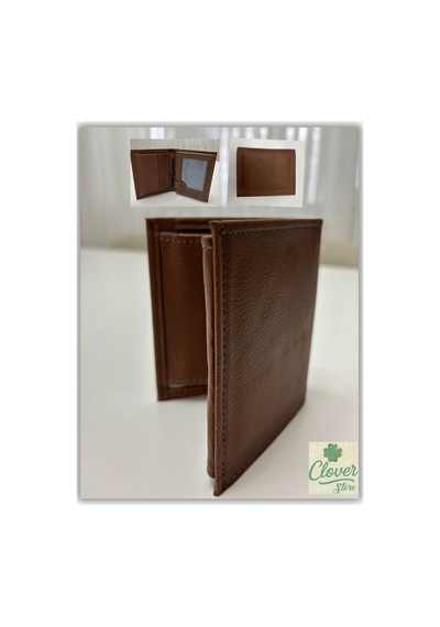 Store Erkek Klasik Şık Cüzdan Kahverengi