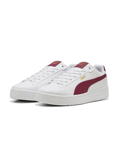 Puma 400284 Court Classico Erkek Yürüyüş Spor Ayakkabı Bordo - Beyaz