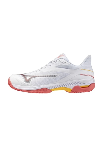 Mizuno Wave Exceed Court Cc Kadın Tenis Ayakkabısı Beyaz / Pembe Çok Renkli