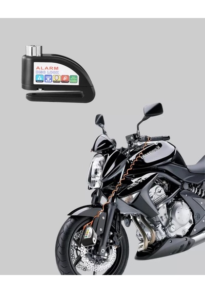 Home Motosiklet Ve Günlük Kullanım İçin Bluetooth Hoparlör Ve Disk Kilidi Seti