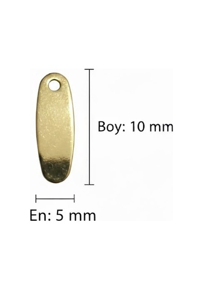 Gold 10 X 5 Mm Dantel Oya Yazma Halhal Abiye Lazer Kesim Pul 50 Adet