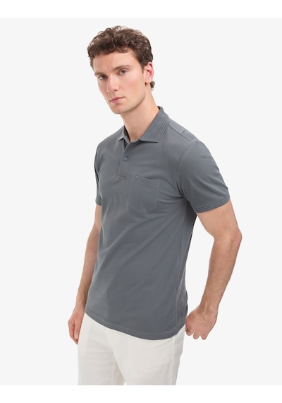 Pierre Cardin Erkek Antrasit Tişört Basic 50325290-vr006