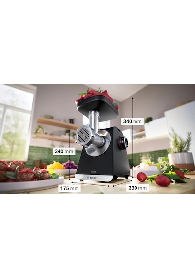 Bosch MFWS682B 2100 W Kıyma Makinesi