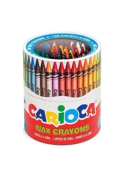 Carioca Wax Yıkanabilir Pastel Boya Kalemi 100'lü