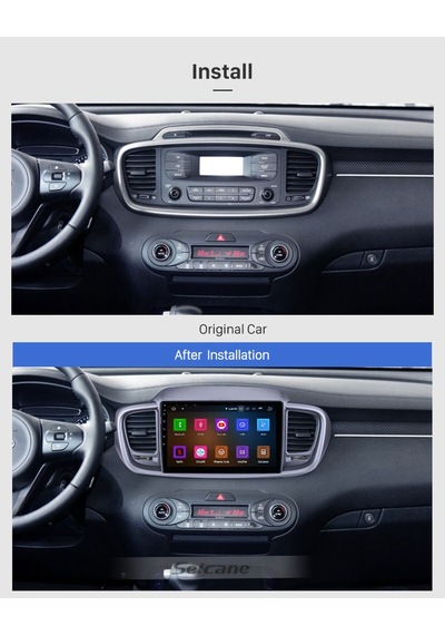 Kia Sorento 2015+ Uyumlu Multi Medya Navi Gasyon Usb Kamera Carplayer