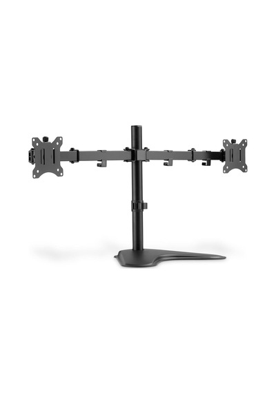 Dıgıtus Monitör Tutucu - Ayak - 2 Monitör - 32 İnçe Kadar - 2x 8 Kg'a Kadar - Vesa 75x75, 100x100 - Siyah