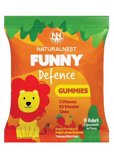 Naturalnest Funny Multi & Defence Gummies 8li 36 Paket