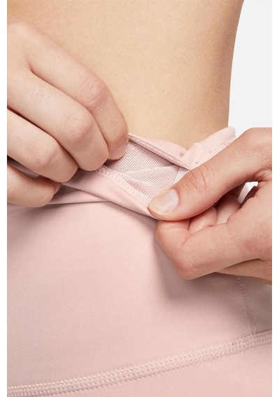Nike One High Waisted Training Leggings Yüksek Belli Toparlayıcı 2cepli Tayt Pembe