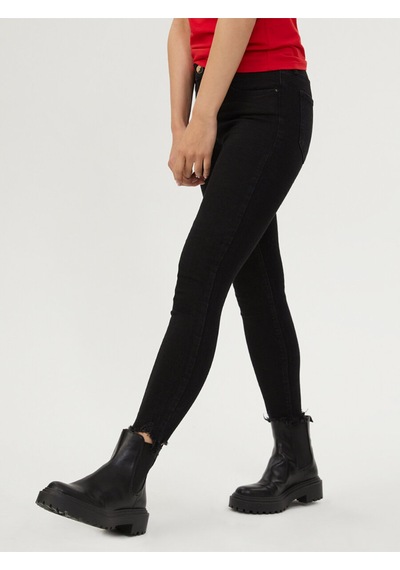 Nicole Skinny Fit Kadın Pantolon Siyah