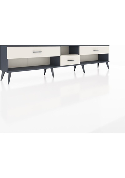 Arges Tv Ünitesi Tek Raflı 3 Çekmeceli 220x30x51 Antrasit-aytaşı Aytası/aytası - Antrasıt Arges Tv Ünitesi Tek Raflı 3 Çekmeceli 220x30x51 Antrasit-aytaşı Aytası/aytası - Antrasıt