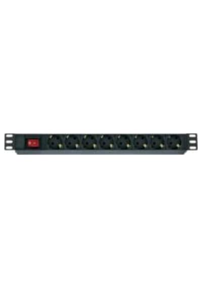 Lande 8Xdın49440 Soketli Schuko Grup Priz. 19? 1U. Aluminyum Prof