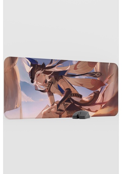 Cyno Genshin Impact Anime Gacha V2 - 90x40 Xxl Gaming Mouse Pad Fare Altlığı