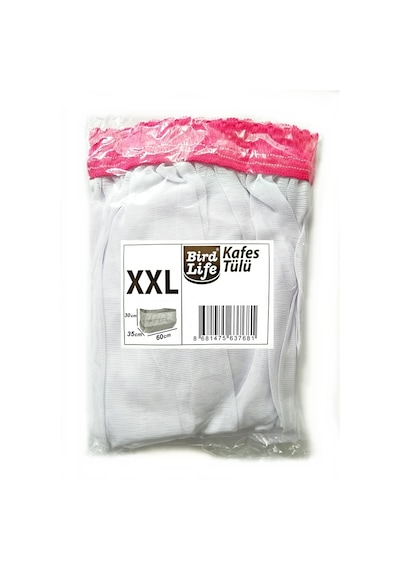Büyük Boy Xxl Kuş Kafes Tülü 60 X 35 X 30 Cm - Renk Pembe