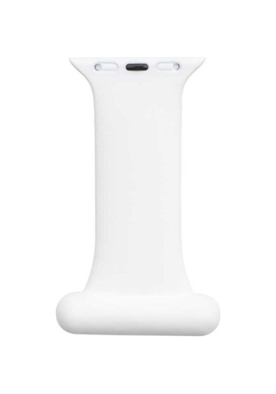 Apple Uyumlu Watch 40mm Silikon Taşınabilir Kordon Krd-44 Beyaz