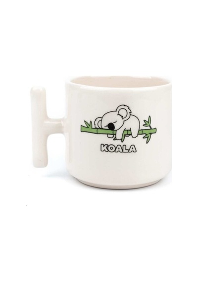 Koala Tasarım T Kupa Beyaz