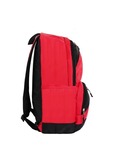 Vegmann Orion Unisex Kırmızı Günlük Okul Sırt Çantası Kırmızı - Siyah
