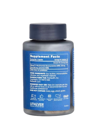 Prohealth Longevity Liposomal Nmn Pro Nicotinamide Brain & Cognitive 300 60 Caps Aromasız