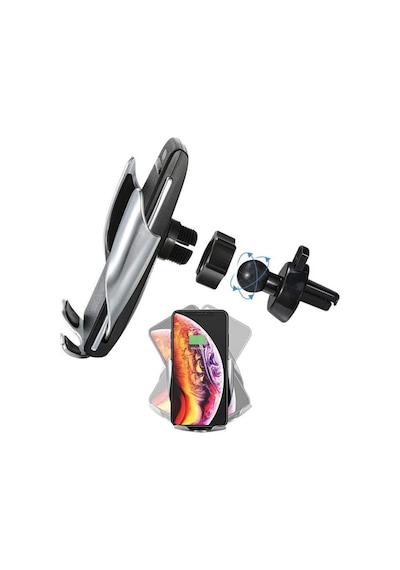 Linksmart Lsm01 Wireless Sensörlü Araç Şarjı + Telefon Tutucu