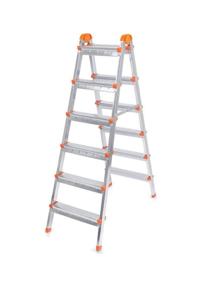 Doğrular Perilla Çift Çıkışlı 6 Basamaklı Metal Merdiven
