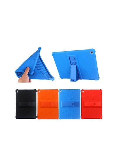 Apple Uyumlu iPad 7 10.2 Inch- Air 3 10.5 Inch Kılıf Standlı Darbe Emici (142423141)