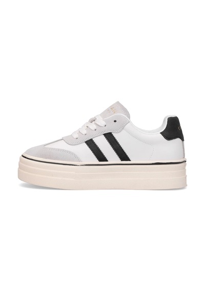Lufian 121230025n Angela Kadın Hakiki Deri Klasik Sneaker Beyaz Beyaz