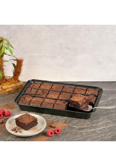 Deconox 18 Bölmeli Kare Kesim Brownie Ve Kek Kalıbı Diğer
