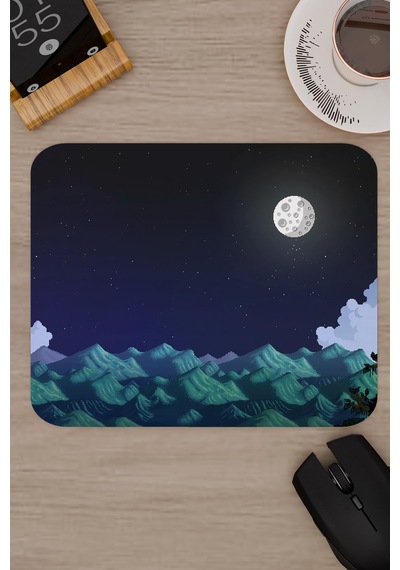 Terraria Kaymaz Dikişli Kauçuk Oyuncu Mousepad V4 - 22x18 Gaming Mouse Pad Fare Altlığı