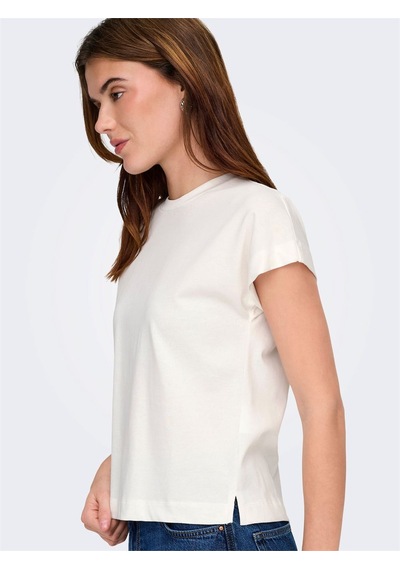 Only Onlerıca S/s Top Jrs Noos Kadın Beyaz T-shirt - 15308926