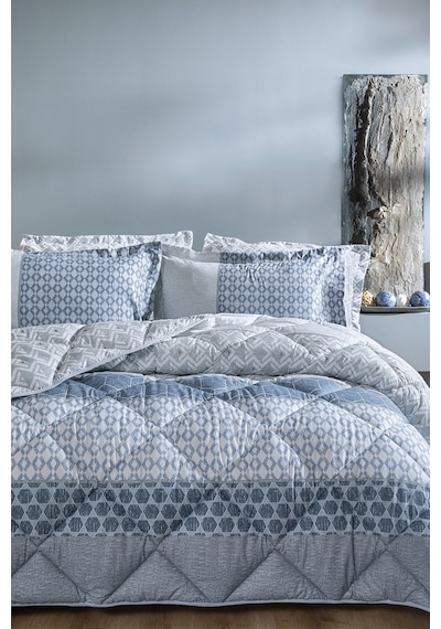 Yataş Bedding Malin Çift Kişilik Uyku Seti - Mavi
