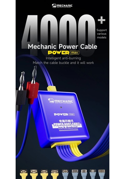 Mechanic Power Max Anti-burn Güç Kaynağı Kontrol Ve Aktivasyon Test Hattı