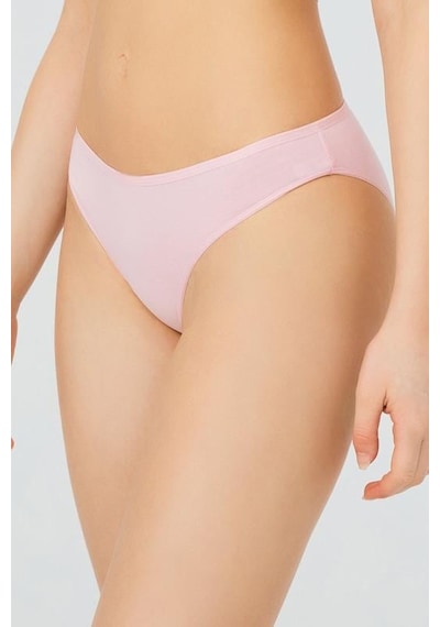 Cottonhill Basic Pamuklu Kadın Bikini Külot 5'li Paket çok Renkli Çok Renkli