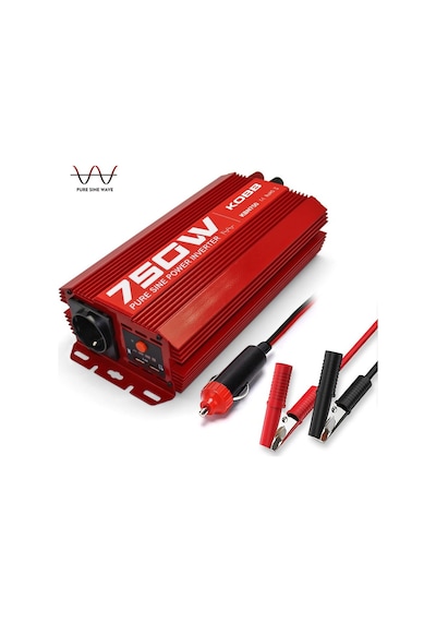 Kobb Kbn750 12V-220V 750Watt Tam Sinüs Dönüştürücü İnvertör
