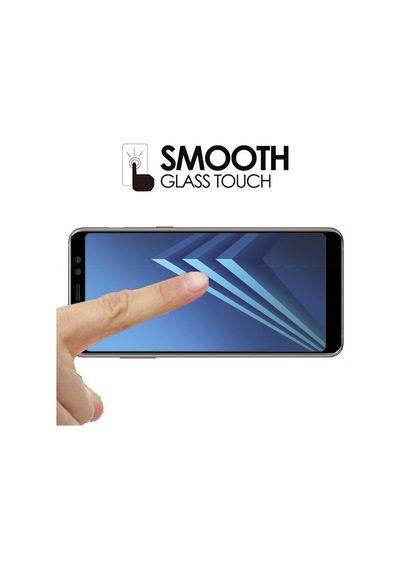 Galaxy Uyumlu A8 2018 Ekranı Tam Kaplayan Cam Koruyucu