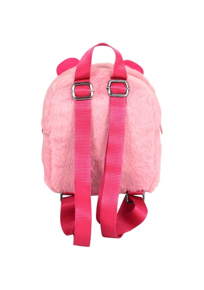 Capybara 5249 Pembe Günlük Peluş Sırt Çantası - Kız Çocuk Çok Renkli