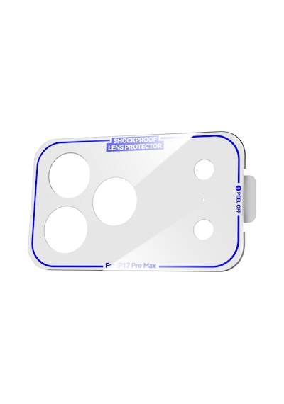 Apple Uyumlu   iPhone 17 Pro Mohseven Pet Film Kamera Çerçeve Koruyucu Şeffaf