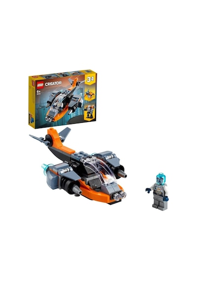 LEGO® Creator 31111 3’Ü 1 Arada Siber İnsansız Hava Aracı 113 Parça