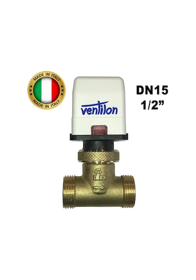 Ventilon Fan Coil Motorlu Vana - Dn15 (1/2”) 2 Yollu 230V Ac